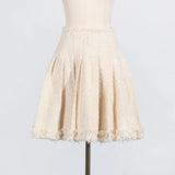 Temperament Socialite Wind Two Sets Of 2025 Spring / Summer New Fashion Short Jacket Tassel Edge Skirt Suit