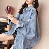 Zingj Jacket Female Autumn 2024 New Loose Korean Version Retro Style Regular Student Jacket Ins Tide-Outfit