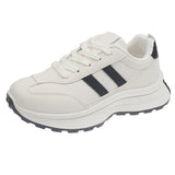 Version Of The Training Shoes Women In The Autumn Of 2025 New Thick Soles To Increase The Feet Of Small Old Shoes Students Sports Casual