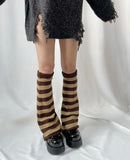Vintage Striped Leg SocksOutfit