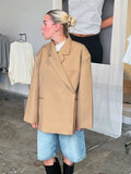 Women's Clothing Explosion 3 Color Clip Side Buckle Suit