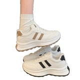 Version Of The Training Shoes Women In The Autumn Of 2025 New Thick Soles To Increase The Feet Of Small Old Shoes Students Sports Casual