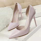 Shoes Patent Leather Heels 2022 Fashion Woman Pumps Stiletto Women Shoes Sexy Party Shoes Women High Heels 12