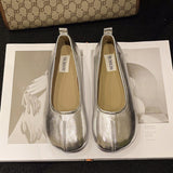 Single-Shoe Women In The Summer Of 2025 New Ugly Soft-Soled Retro Granny Shoes Pregnant Women's Pedal Beans