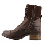 Women's Boots 202 Autumn And Winter Side With The Middle And Wearing Low-Heeling Boots 41-43 British Wind Martin