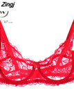 Women Sexy Push Up Bra Underwire Full Lace Brassiere Underwear Bras Bralette Lingerie Intimates