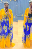 Piece Pant Set Women Africa Clothes African Dashiki New Fashion Long Dress Pants Suit Party Dresses Robe 2 Piece