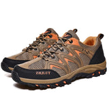 Summer New Net Shoes Couple Hiking Shoes Fashion Breathable Sneakers Hollow Outdoor Leisure