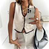 New Loose Knitted Cardigan Short Sweater Shawl