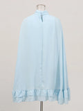 Short Skirt 2025 Autumn And Winter New High-End Splicing Lotion Leaves To Slimming Dress