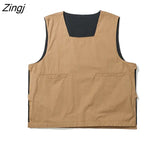 Women Japanese Style Spring Kawaii High Street Student Causal All-match Harajuku Fashionable Loose Mujer Sleeveless