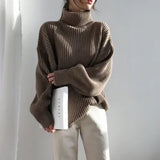 Sweater Jacket Autumn And Winter Korean Version Of The Fashion Loose Net Wear Chic Net Red Lazy Wind Long-Sleeved
