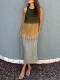 Women's Summer Women's Casual Cotton Sleeveless Open