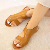 Women's Shoes 2025 Summer New Flat-Bottomed Women's Shoes Fashion Flat-Bottomed Jacket Toe Cool Drag