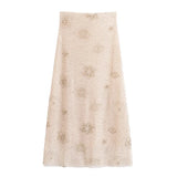 Women's Explosive Beaded Top + Half-Dress