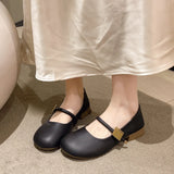 Mary Jane Shoes Soft Soles Of Shallow Single Shoes Spring New Small Fragrant Wind With Soft Soles Do Not Tired Women