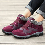 Heightening Couple Snow Boots Winter Plus Velvet Warm Men's And Women's Outdoor Cotton Shoes In The Gang Sports Cotton Shoes Men's