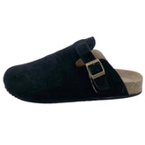 Head Slippers Female Couple Drag Wish Large Belt Buckle Decorated Roman Shoes Half Dragged Lazy Women Shoes
