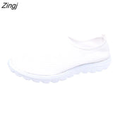 Cartoon Nurse Doctor Print Women Sneakers Slip on Light Mesh Shoes Summer Breathable Flats Shoes Zapatos