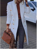And Winter 2025 New Multi-Color Multi-Code Jacket Collar Long Coat