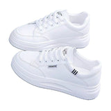 Small White Shoes Women In The Autumn Of 2025 New Korean Version Of The Solid Color Student Sneakers Trend Casual