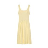 Summer Sling Strip Dew Side Collar Texture In Fashion Long