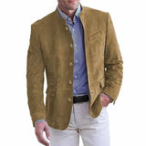 Autumn And Winter Men's Casual Suit Jacket Men's Corduroy Retro Suit