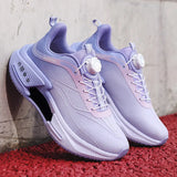 New Hollow Popcorn Soft-Soled Running Shoes Men's Training High-Ball Shock-Absorbing Breathable