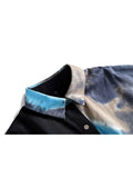 Long Sleeve Women's Blouse Shirt Patchwork Turn Down Collar 2023 Autumn Korean Fashion Clothing Casual Female
