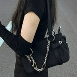 Chain Link Edge Shoulder BagOutfit