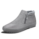 9152 Winter Martin Boots Men's High-Help Leisure Trend With Leather Shoes Warm And Velvet Thick Cotton Shoes