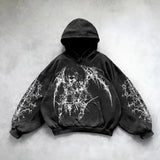 Wash Hooded Hoodie Hoodie Winter High Street Men And Women With The Same Shirt