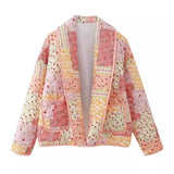 Women's Clothing Explosion Collar Print Cotton