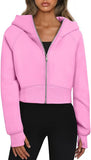 Korean Version Of The Autumn And Winter 2025 Version Of The Fashion Hooded Pocket Zipper Plus Velvet