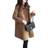 Hepburn Hair Coat Women Autumn And Winter 2025 Korean Version Of The New Thin Thick Black