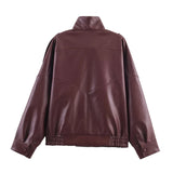 Women's Explosive Fashion Leather Jacket