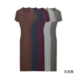 Women's Clothing 2025 Autumn And Winter New Fashion Temperament Collar Ribs Knitted