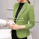 Spring And Autumn New Professional Suit Suit Dress Long-Sleeved Korean Temperament Slim Slimming Small Suit Jacket Female