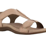 Wind Sandals Women 2025 Summer Flat Bottom Magic Sticker Beach Cool
