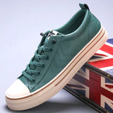 New Men's Shoes Men's Casual Leather Shoes Lightweight Breathable Trend Shoes Men's One Foot Pedal Old Beijing
