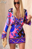 Women Shirt Print Button Up Shirt Long Sleeve Top Female Streetwear Elegant Blouses And Shirts Summer Chic Woman