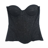 No-Bomb Cotton Lace Spring New Women's Pure Desire To Repair The Chest Vest