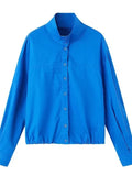 Casual Coat Women 2025 Spring And Autumn New Relaxation Feeling Small Man With Button Jacket Short
