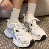 Casual Sneakers Women's Summer Breathable 2025 New Old Dad Shoes Women's Running Shoes
