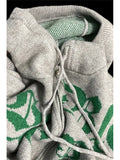Women Hooded Cardigans Zipper Vintage Sweaters Leisure Preppy Style Soft High Quality Lazy Loose Glutinous Sueter