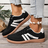 Shoes Women 2025 Autumn New Flat-Solt Sports Small White Shoes Retro Lace Casual