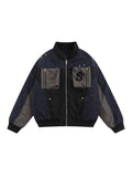 Zingj Color Spell Function Wind Flight Jacket Versatile Men's And Women 2024 Spring New Casual Loose Coat