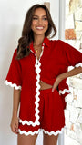 Zingj Spring 2024 New Women's Simple Fashion Short Shirt Casual