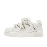 Shoes Homemade Niche Design Double Shoe Lace Bread Shoes Casual Men And Women Couple Shoes Men's Shoes Men's