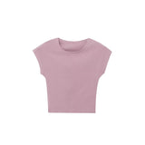 Summer New Women's Multi-Colored Self-Repair Micro-Sleeveless Design Top